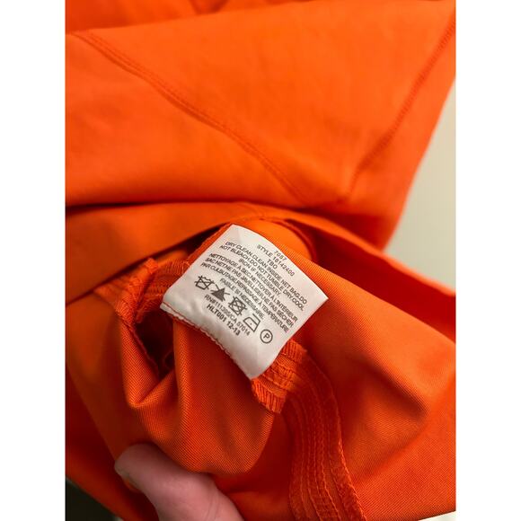 Tory Burch Orange Dress with Contrast Piping Style 18142400 - Picture 7 of 7